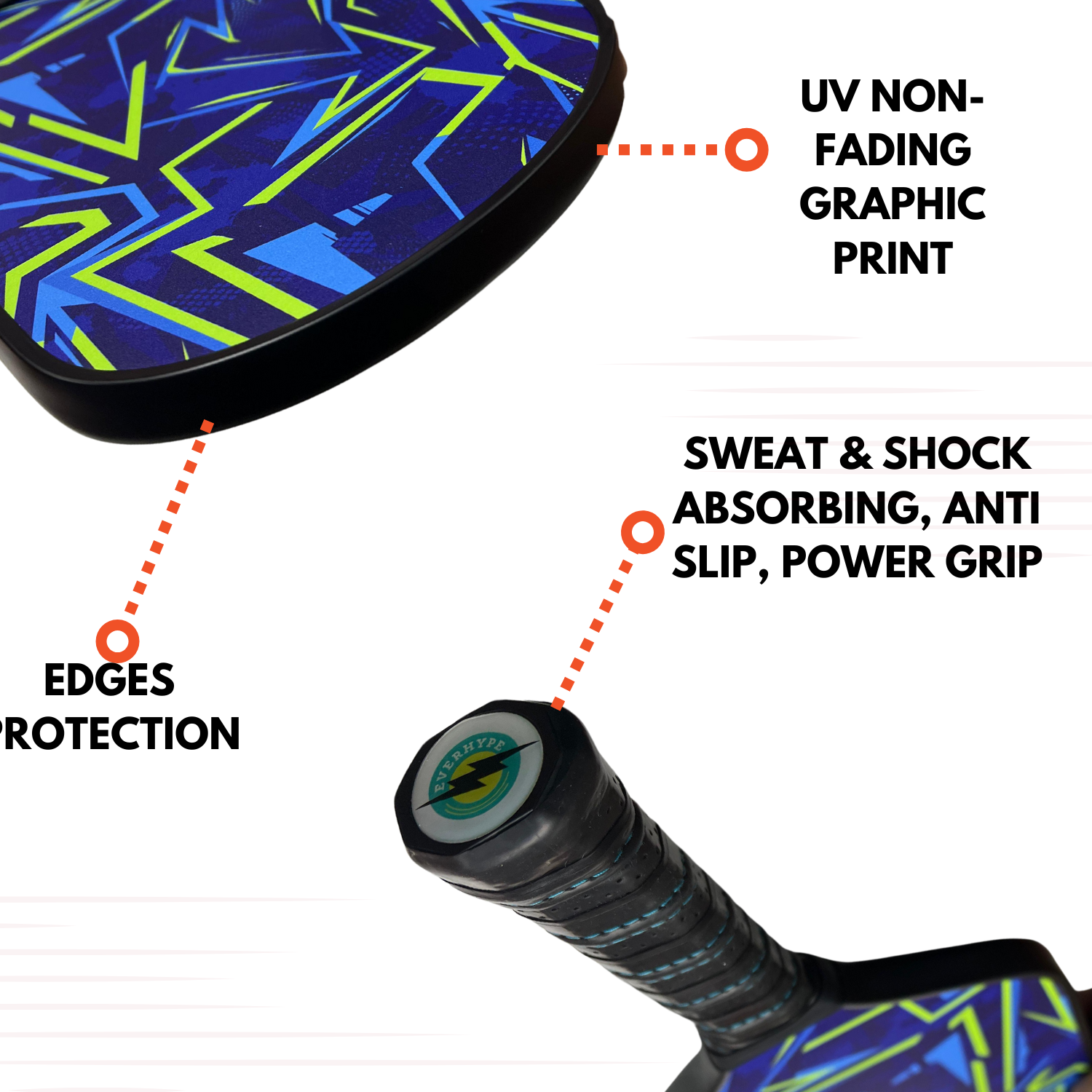 Pickleball Paddle Fiberglass Intermediate Series