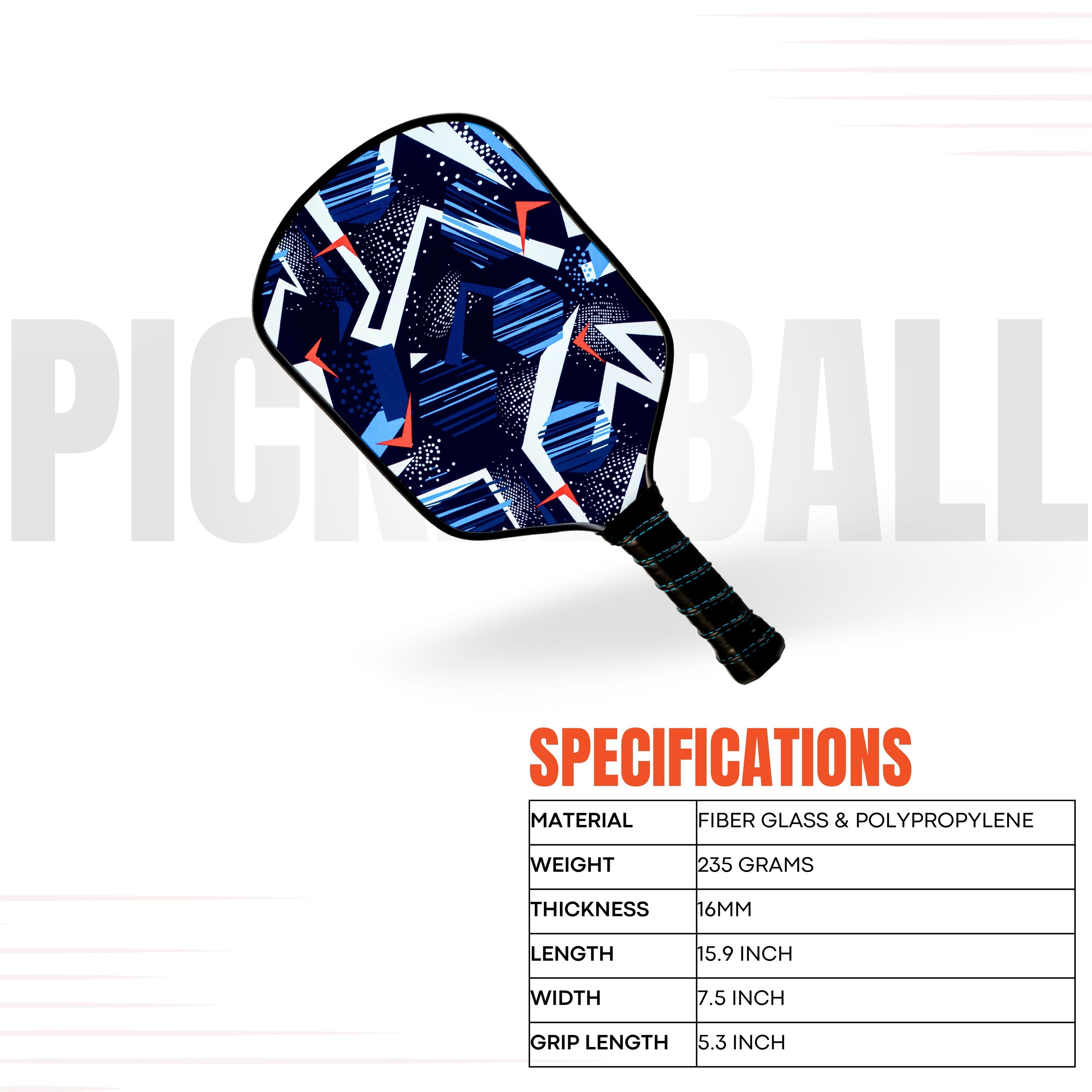 Pickleball Paddle Fiberglass Beginner Series