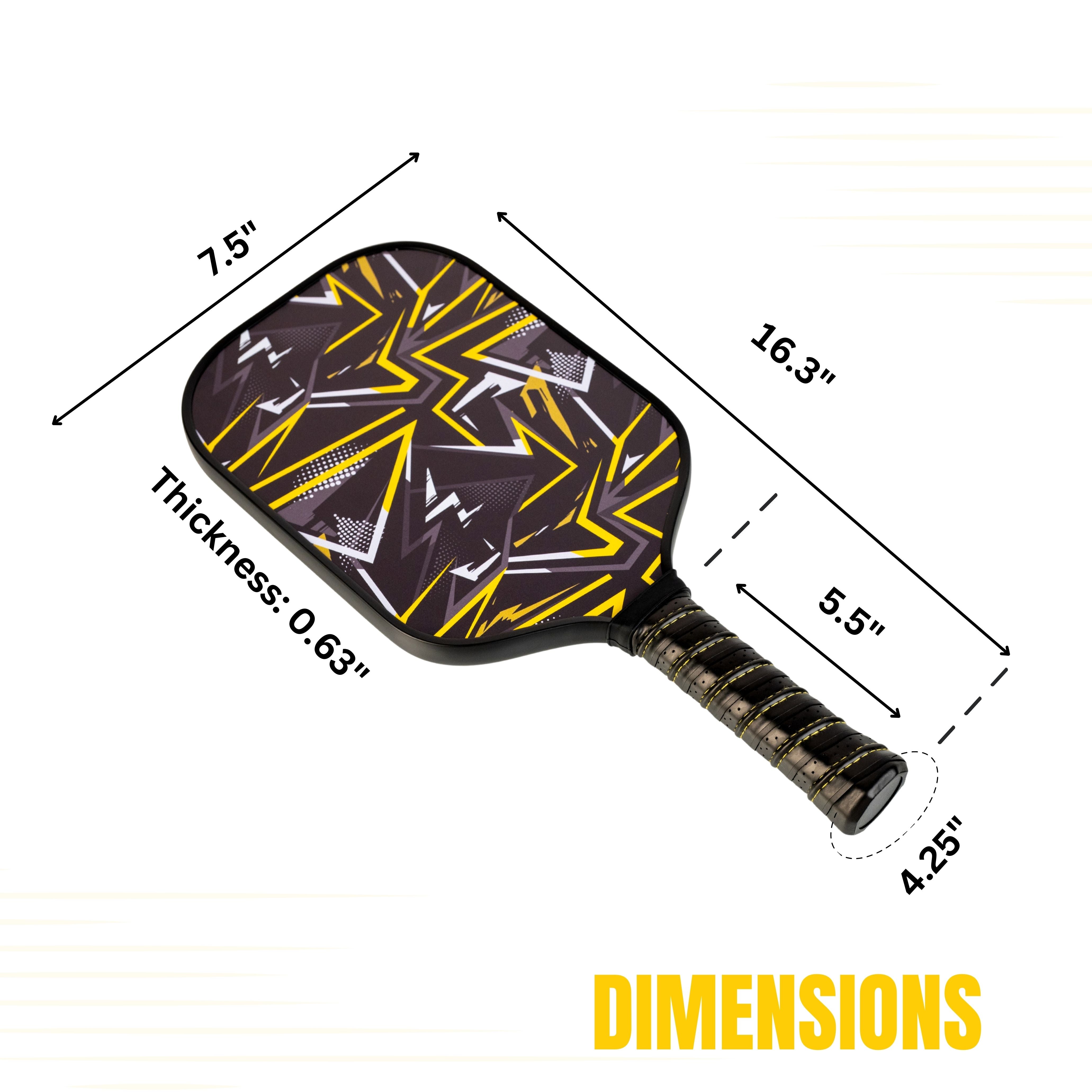 Pickleball Paddle Carbon Fiber Advanced Series