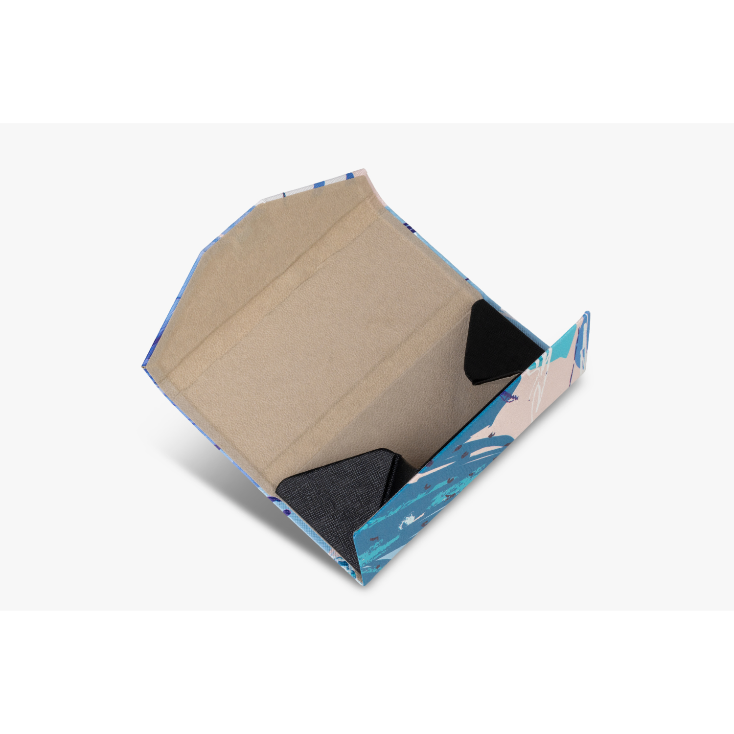 Trifolding Sunglass Case- Sea