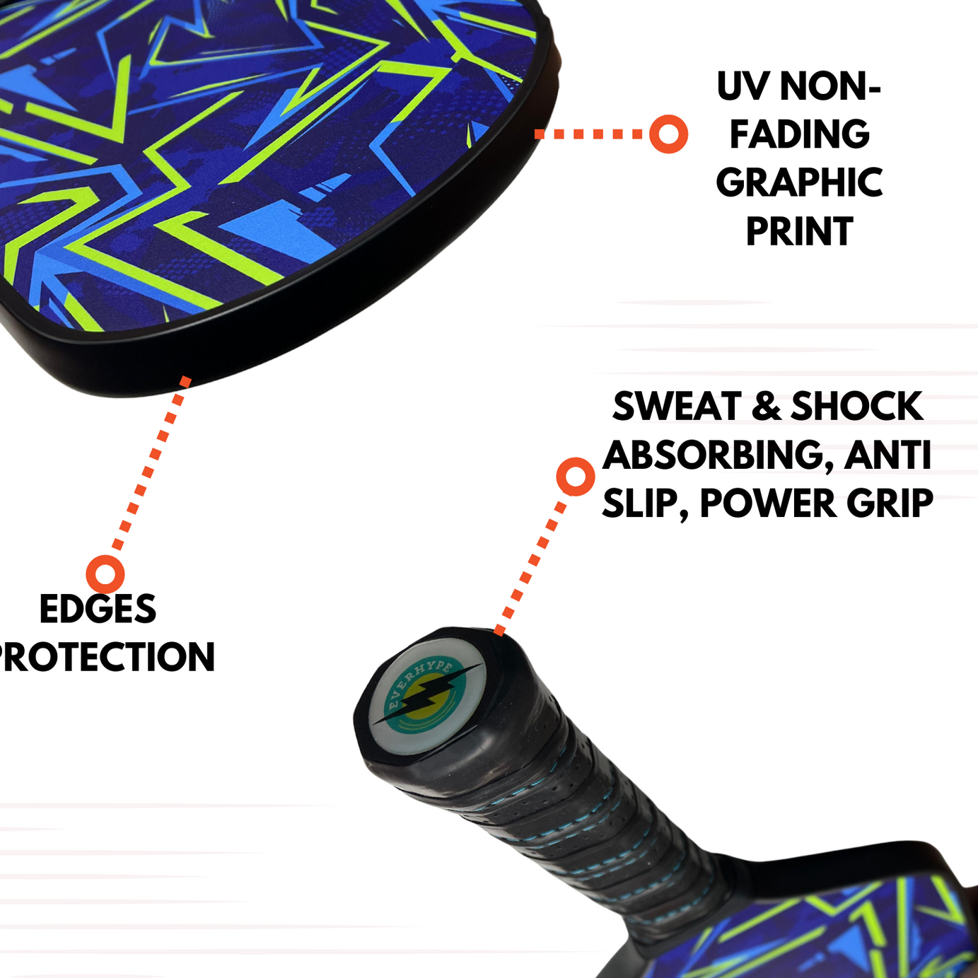 Pickleball Paddle Fiberglass Intermediate Series