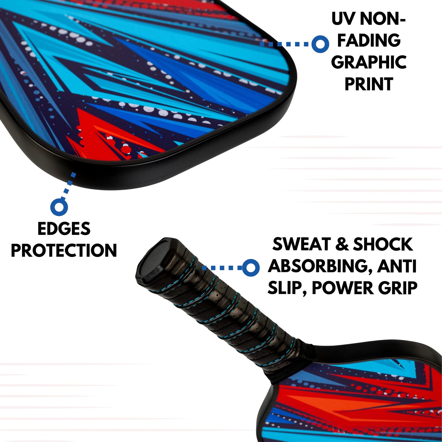 Everhype Carbon Fiber Pickleball Paddle For Pro