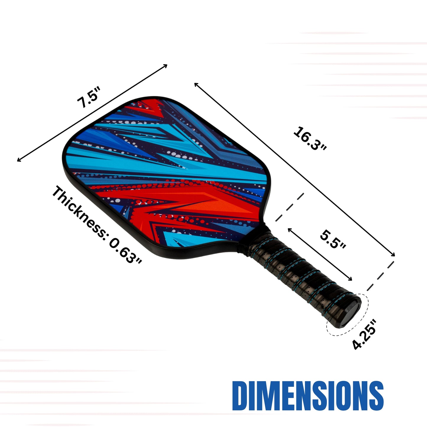 Everhype Carbon Fiber Pickleball Paddle For Pro