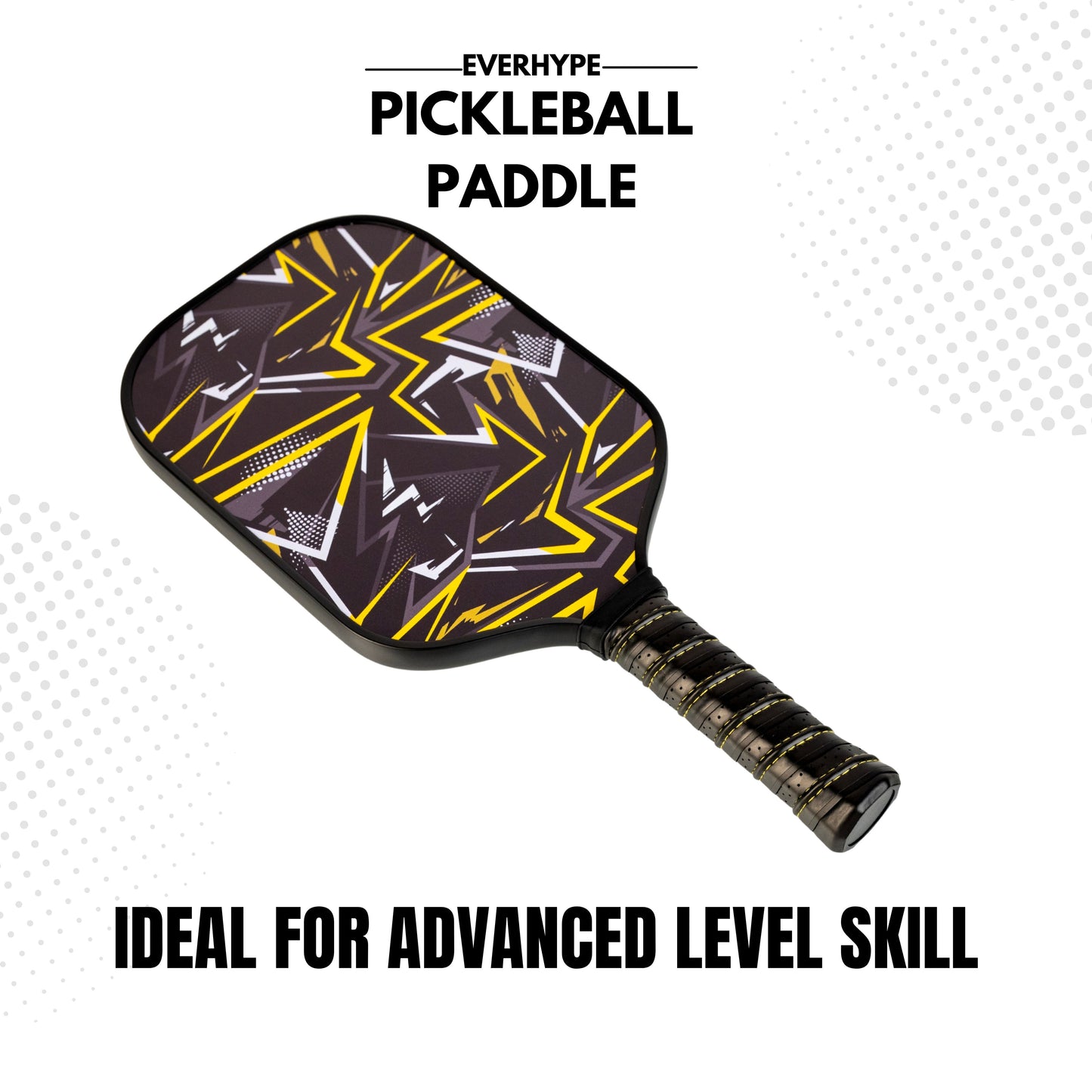 Everhype Carbon Fiber Pickleball Paddle For Advanced