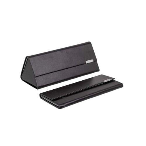 Trifolding Sunglass Case - Black