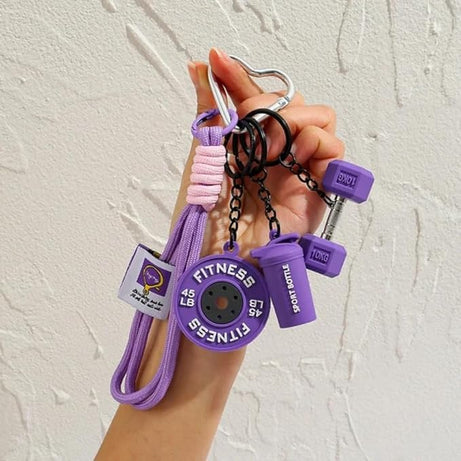 Fitness Keychain for Gym Lovers