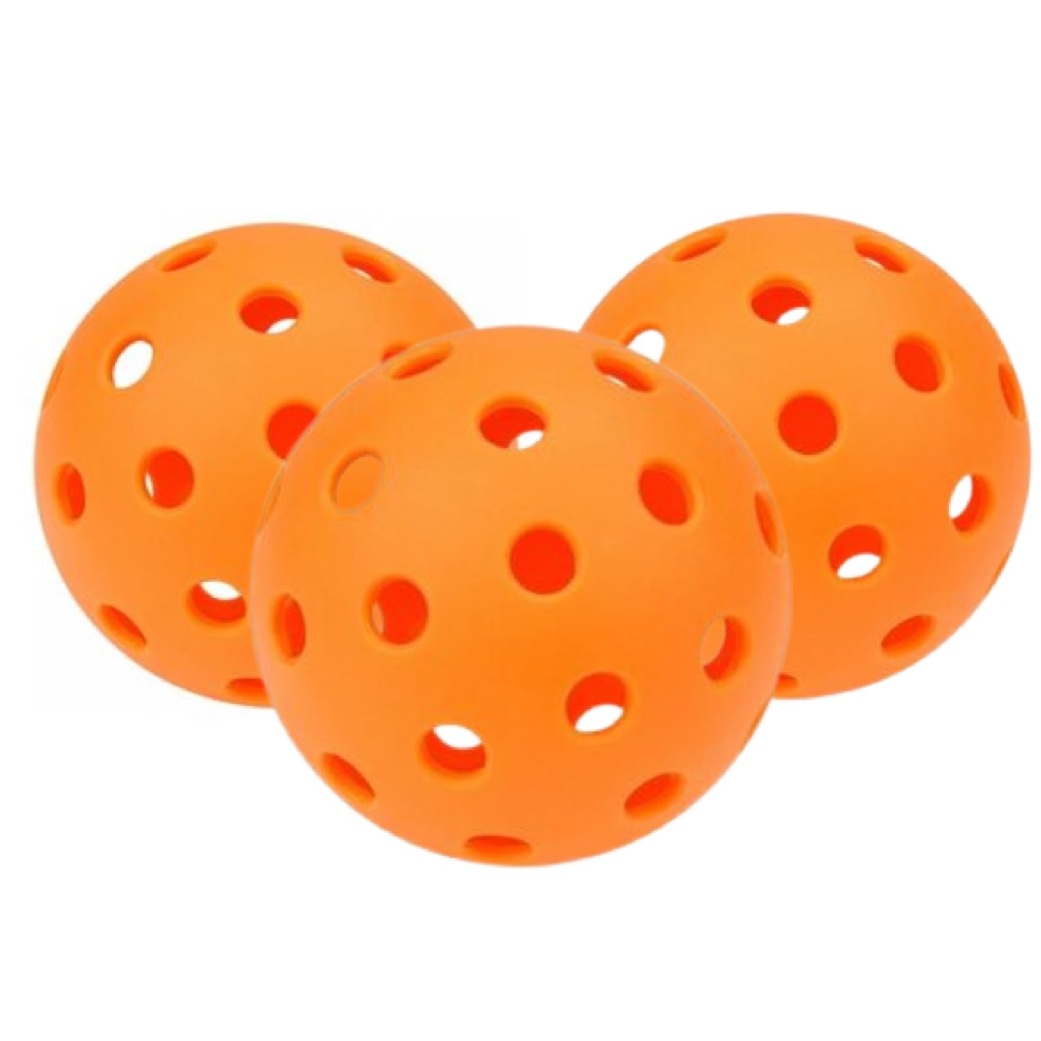 Pickleball Balls Orange(Pack of 3)