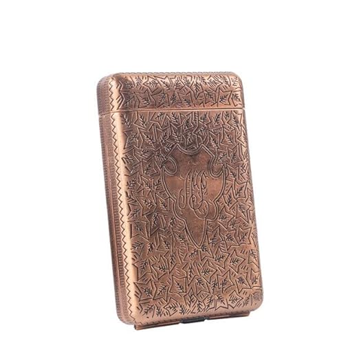 Peaky Blinders Cigarette Case Retro Metal Portable 16 Cigarettes Box (Copper Colour)