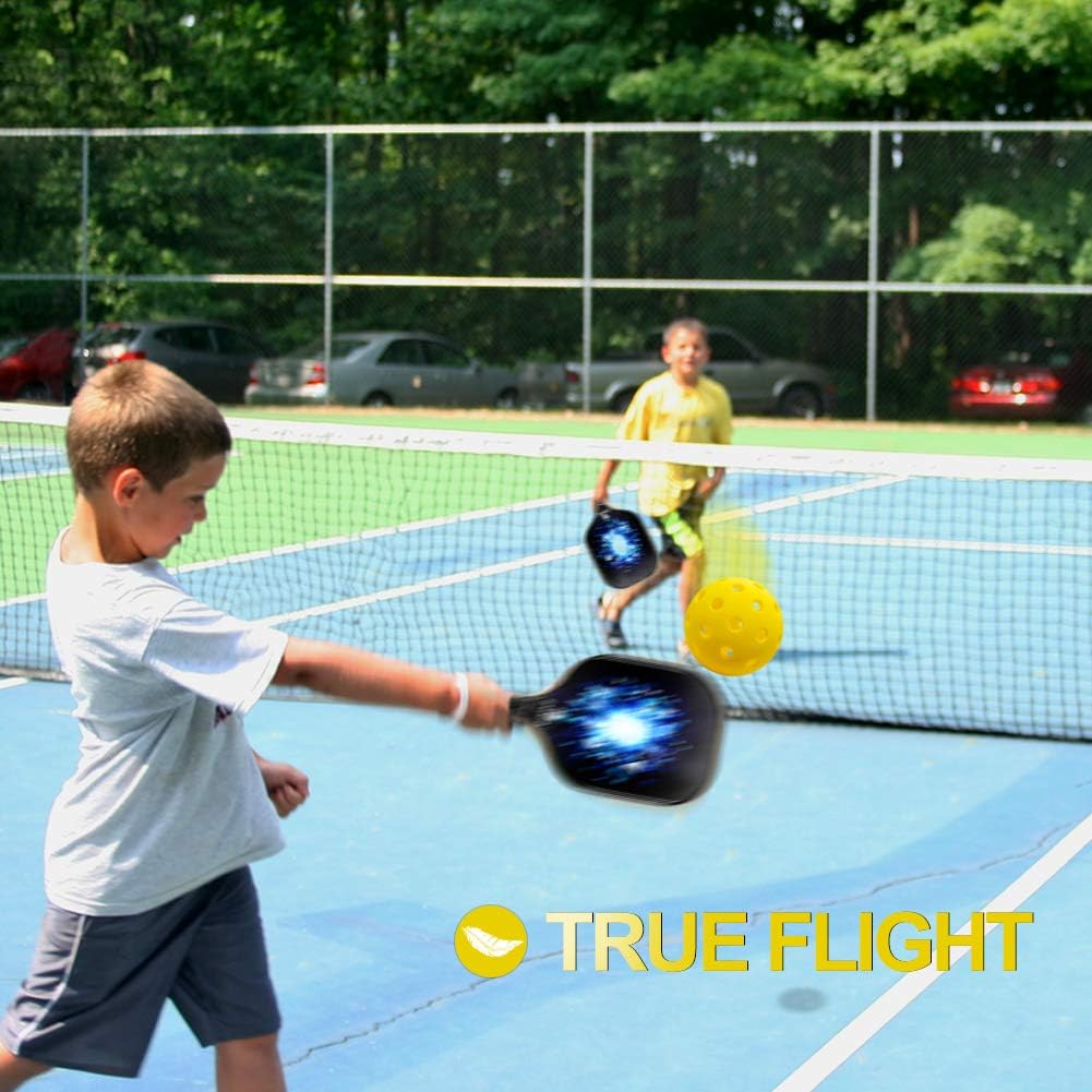 Pickleball Balls Yellow (Pack of 6)