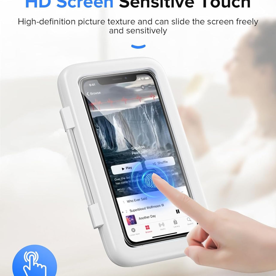 Shower Phone Holder 360 Degree Rotation (White)