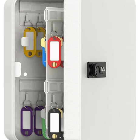 48 Keys Numeric Lock Metal Wall-Mount Security Key Box