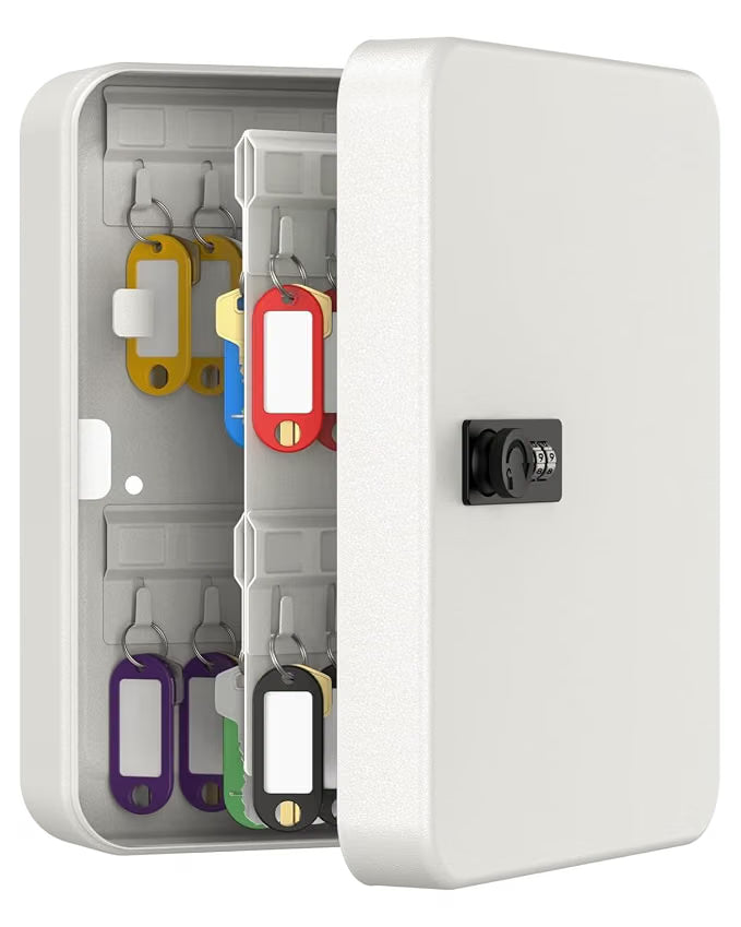 48 Keys Numeric Lock Metal Wall-Mount Security Key Box