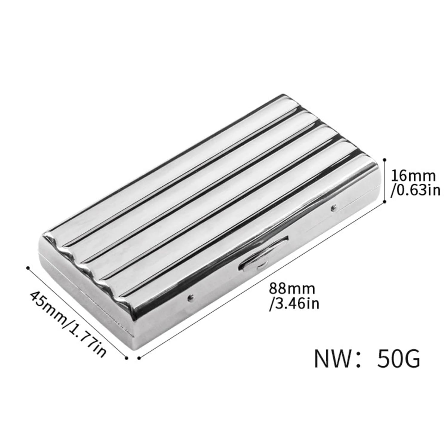 Cigarette Case For 10 Regular Sized Cigarette (Zig Zag)
