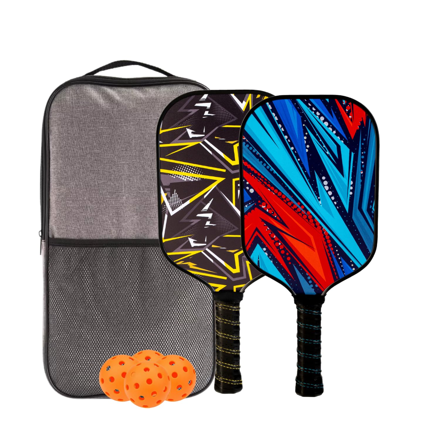 Pickleball Paddle Carbon Fiber Pro & Advanced Series (Pack of 2)
