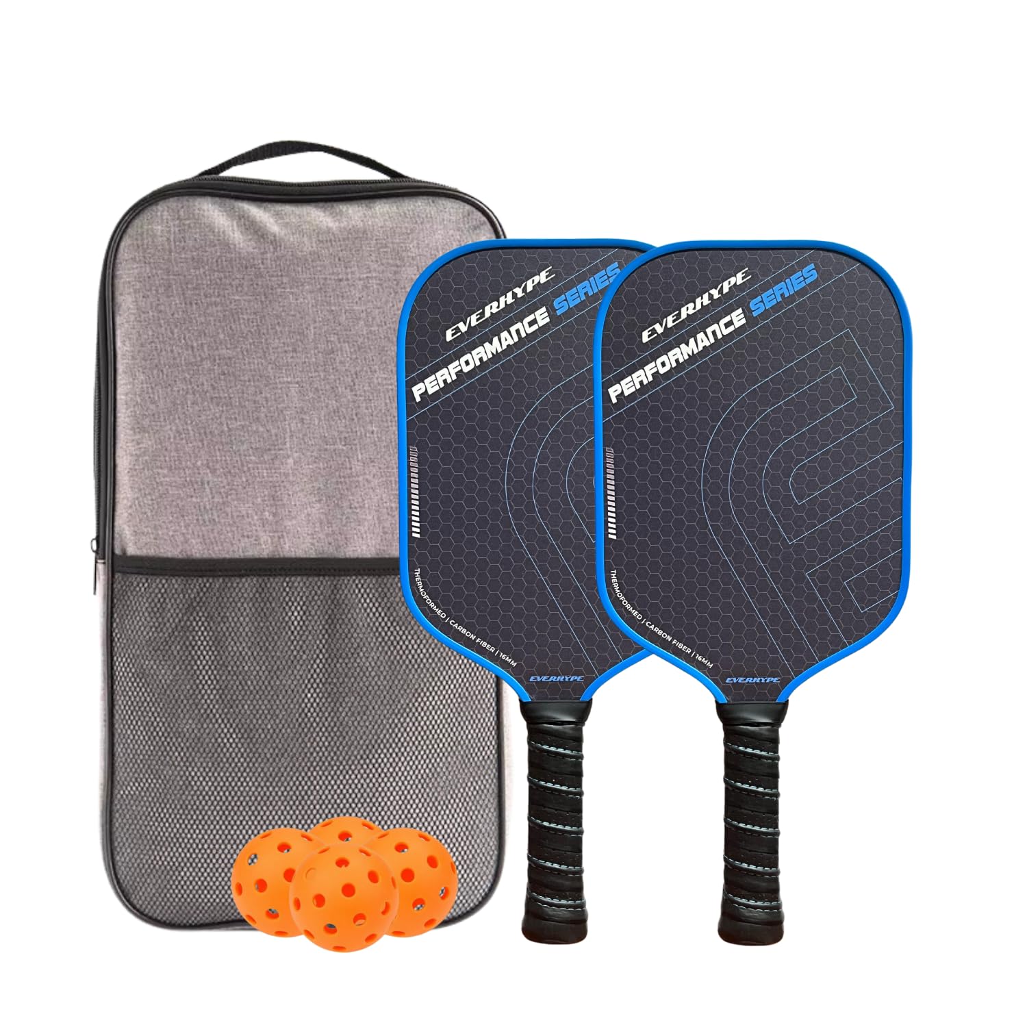 Pickleball Paddle Carbon Fiber Performance Series (Pack of 2)