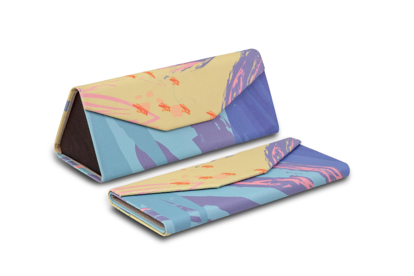 Trifolding Slim Eyewear/Sunglass Case - Multicolour