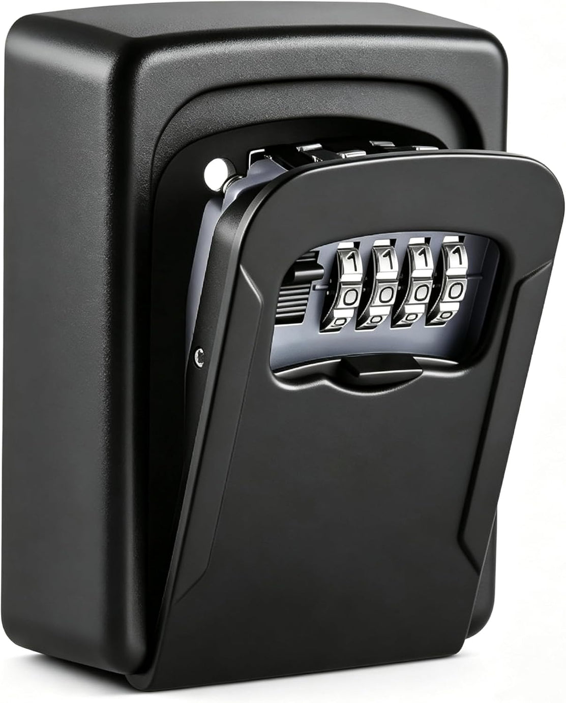 Wall Mounted Mettalic Key Lock Box for Indoor & Outdoor | Key Hider Box with Combination Lock