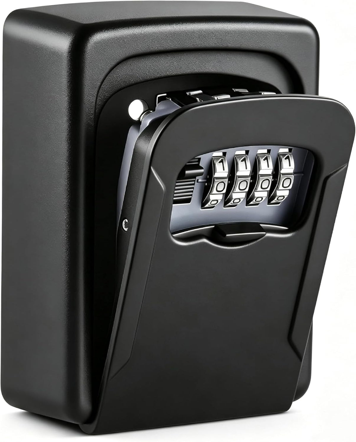 Wall Mounted Mettalic Key Lock Box for Indoor & Outdoor | Key Hider Box with Combination Lock