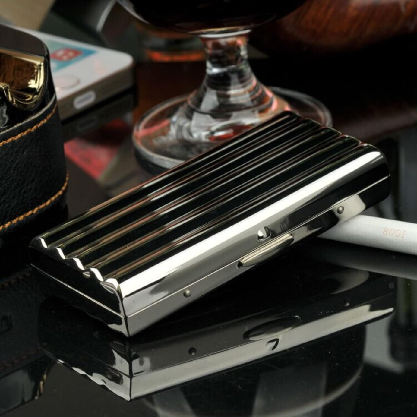 Cigarette Case For 10 Regular Sized Cigarette (Zig Zag)