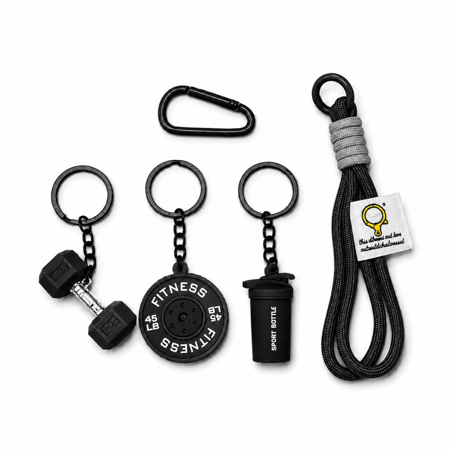 Fitness Keychain for Gym Lovers