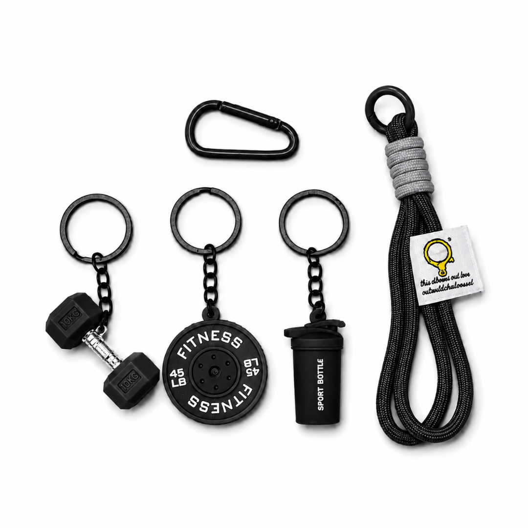 Fitness Keychain for Gym Lovers