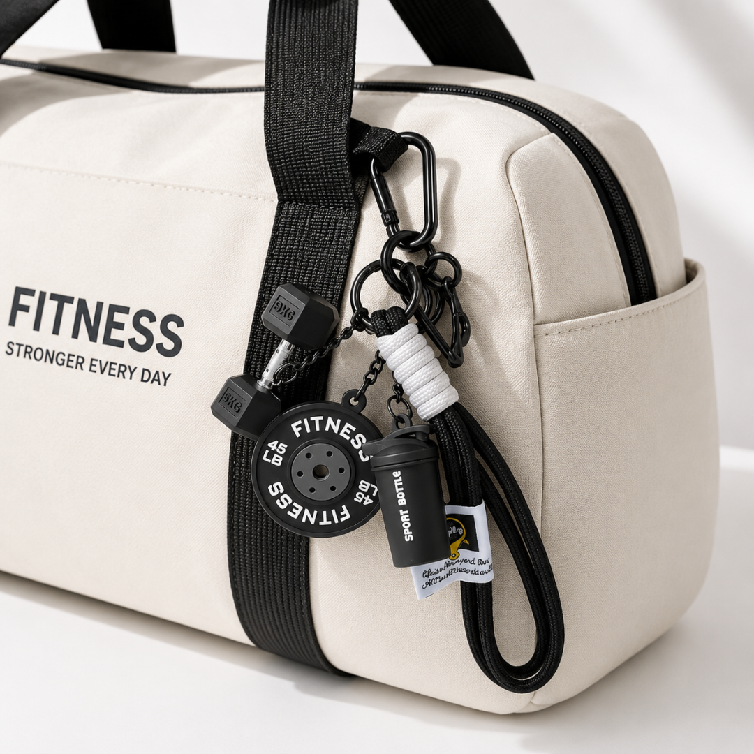 Fitness Keychain for Gym Lovers