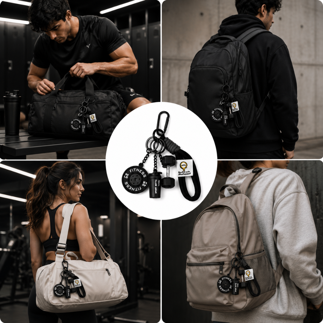 Fitness Keychain for Gym Lovers