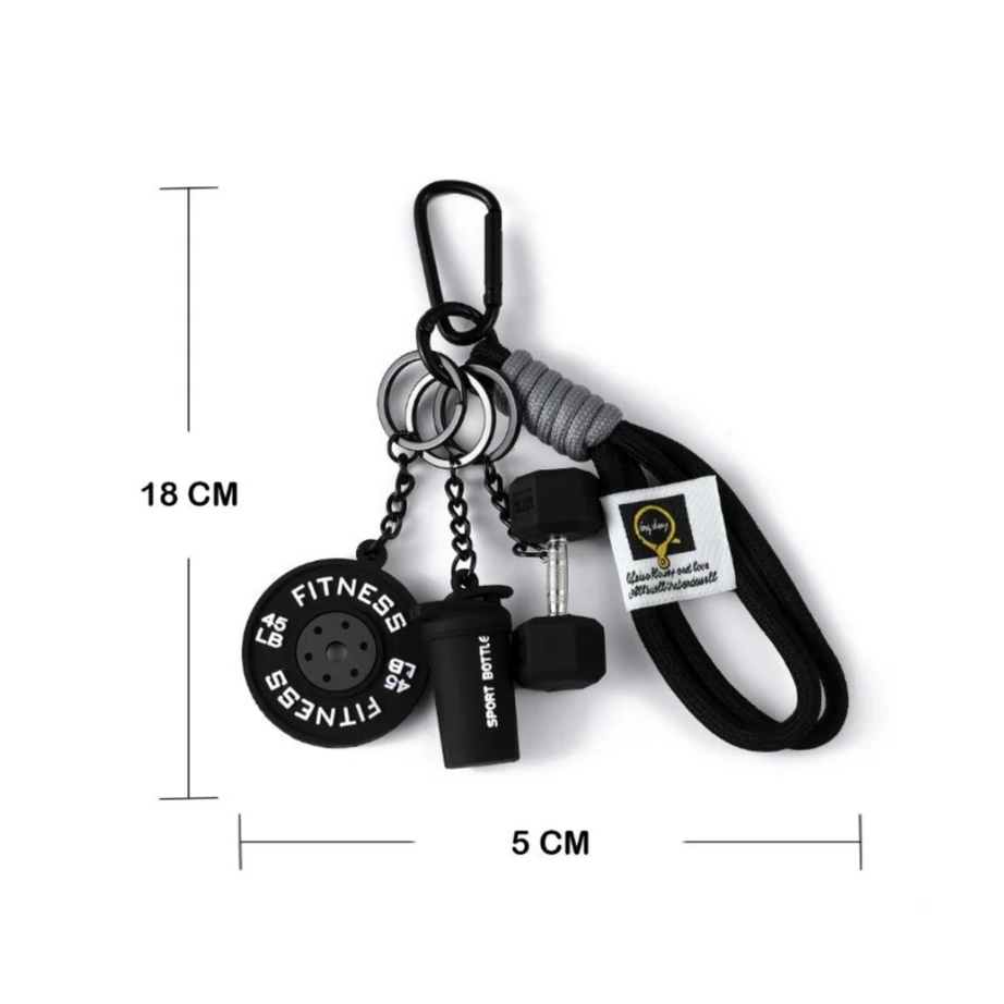 Fitness Keychain for Gym Lovers