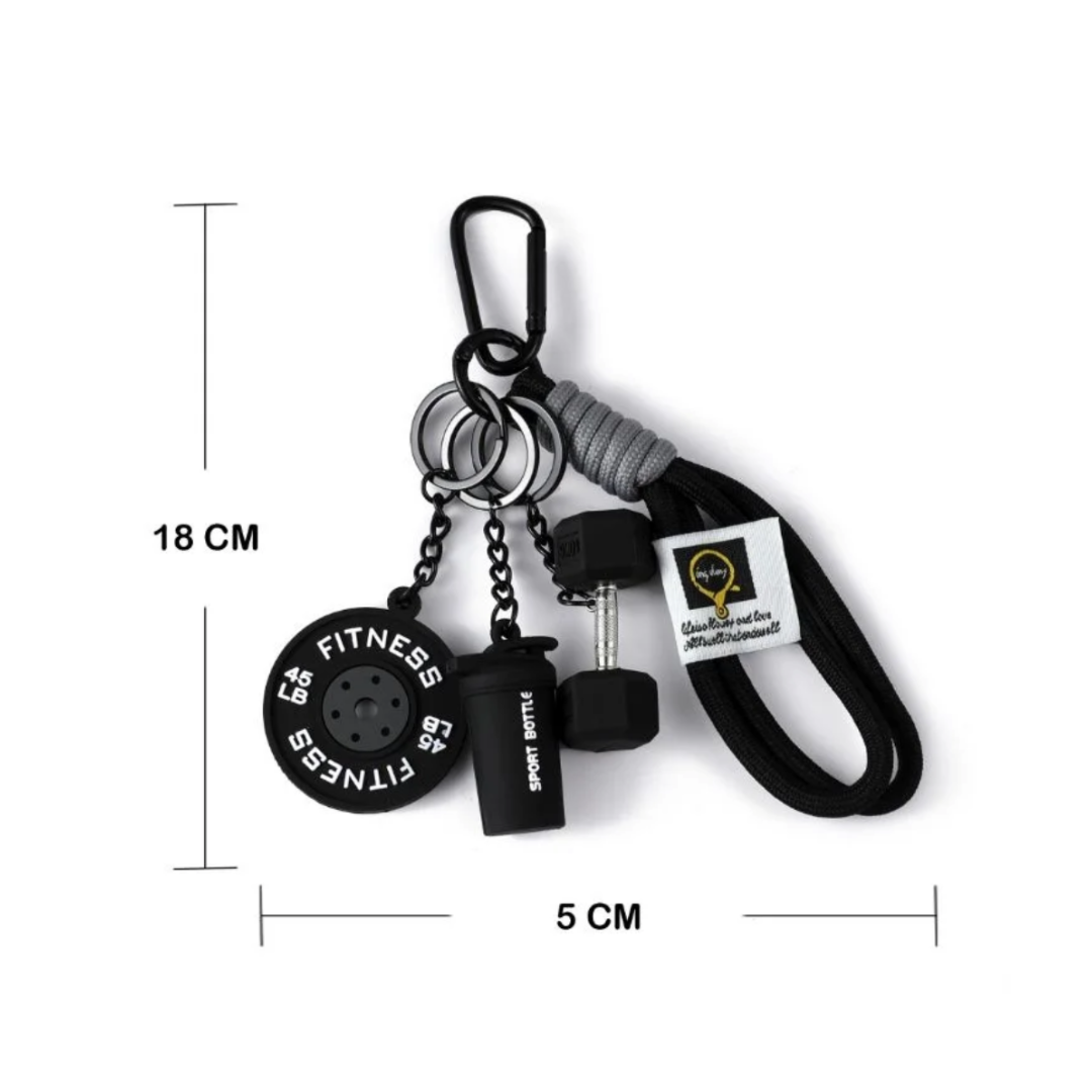 Fitness Keychain for Gym Lovers