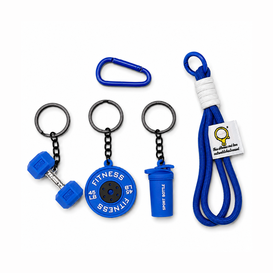Fitness Keychain for Gym Lovers
