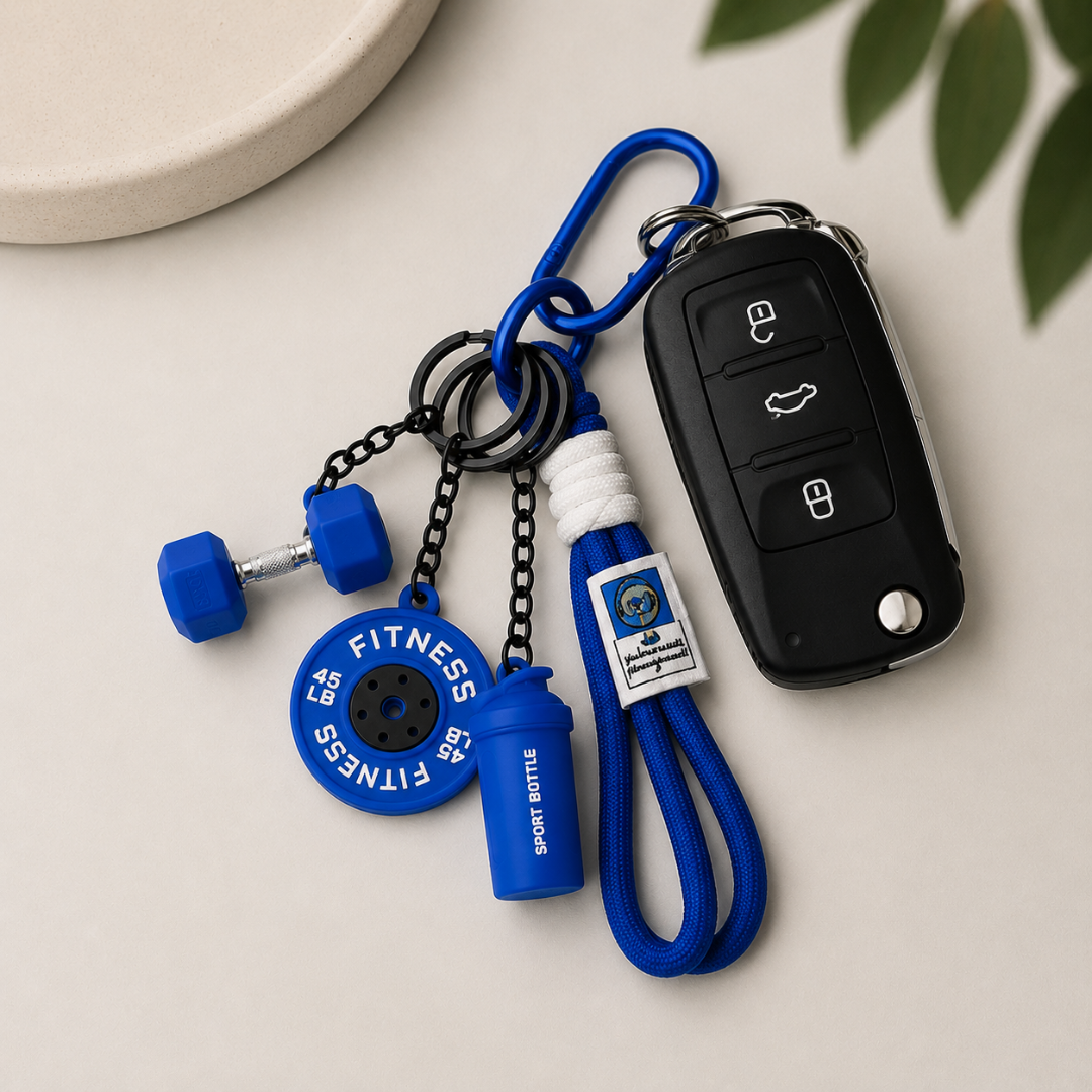 Fitness Keychain for Gym Lovers
