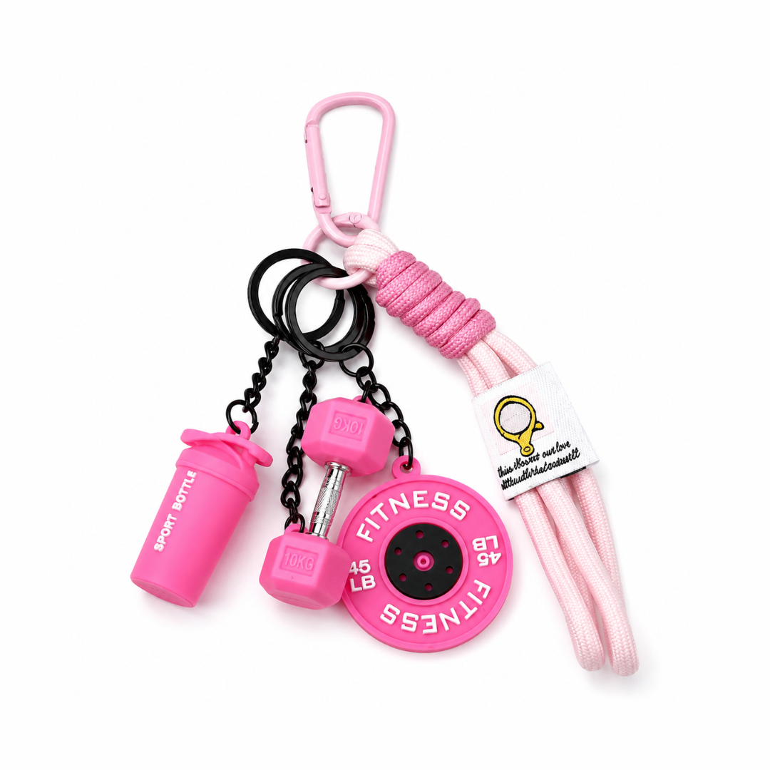 Fitness Keychain for Gym Lovers