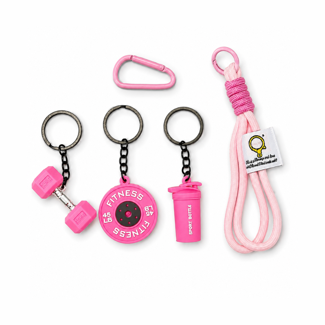 Fitness Keychain for Gym Lovers