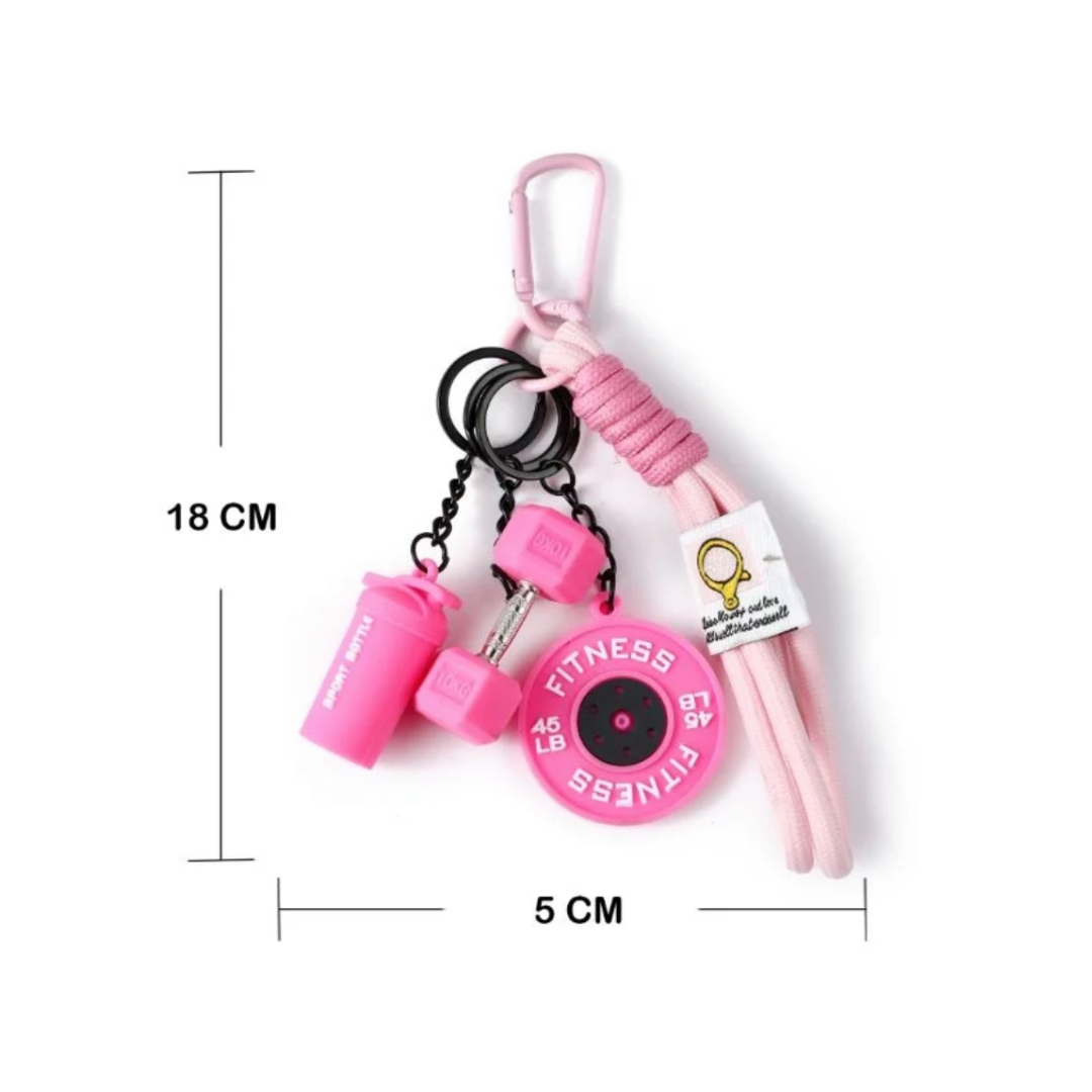 Fitness Keychain for Gym Lovers