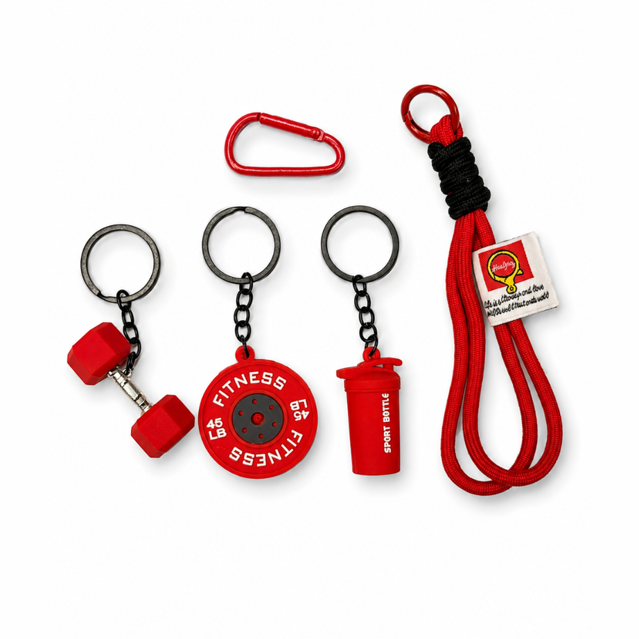 Fitness Keychain for Gym Lovers