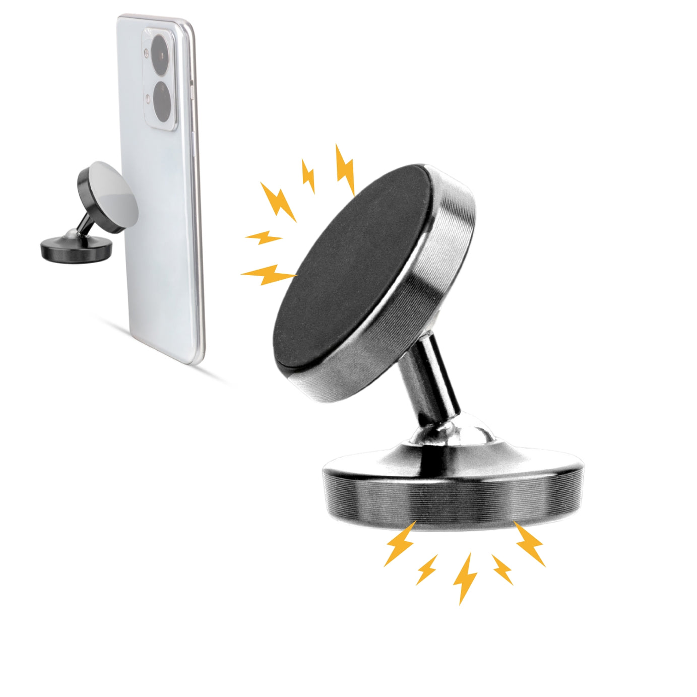 Phone Magnet Silver