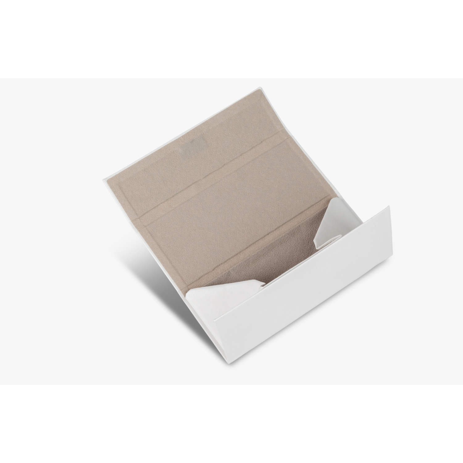 Trifolding Sunglass Case - White