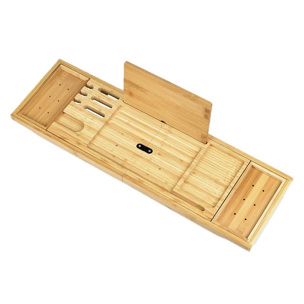 EverHype Bamboo Bath Caddy