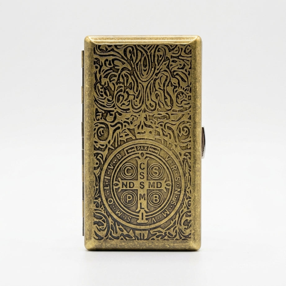 Cigarette Case For 20 Slim Sized Cigarette (Arabesque)