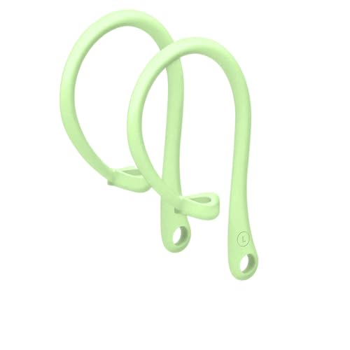 Everhype Earhook for AirPods Pro, AirPods 3, AirPods 2 and AirPods 1 Anti-Lost Secure Airpods Holder Ear Attachment Loops Earhook Clips for AirPod Earbud Sports (Earbud Hook Black)