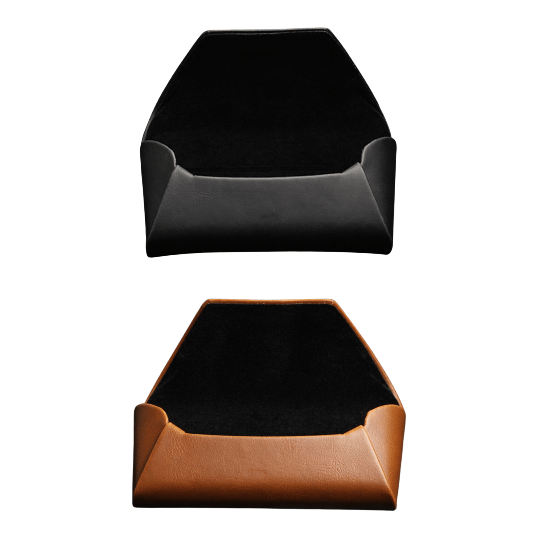 Sunglass Case Black & Brown (Pack of two)