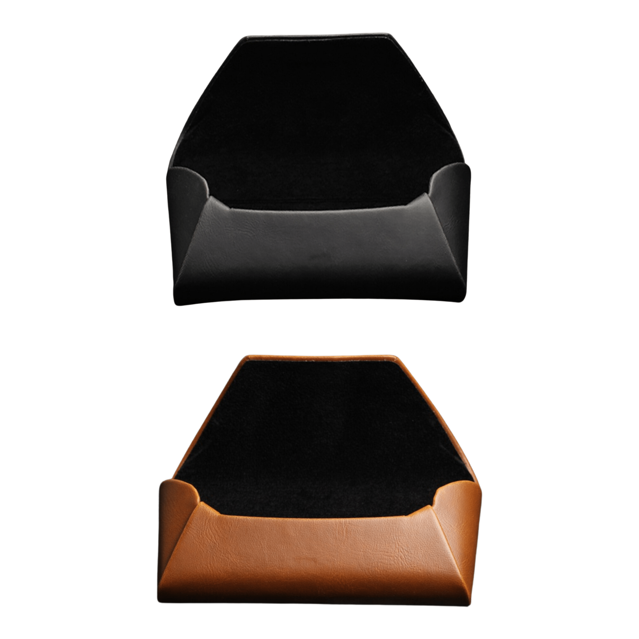 Sunglass Case Black & Brown (Pack of two)