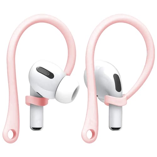 Everhype Earhook for AirPods Pro, AirPods 3, AirPods 2 and AirPods 1 Anti-Lost Secure Airpods Holder Ear Attachment Loops Earhook Clips for AirPod Earbud Sports (Earbud Hook Black)