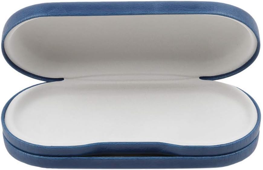 Everhype Unisex Protective Case For Sunglasses, Spectacles + Contact Lenses | Hard Lens Case | Two sided Stroage with mirror