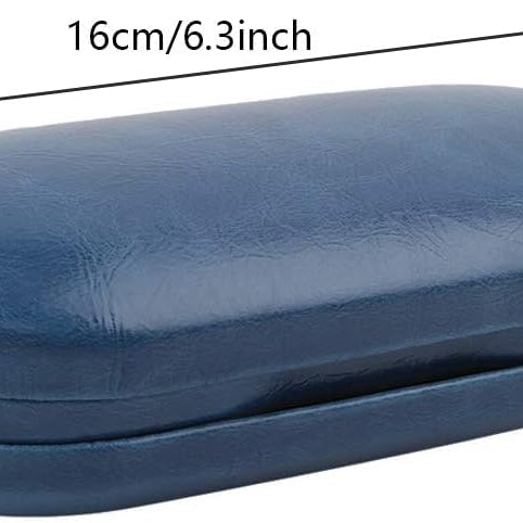 Everhype Unisex Protective Case For Sunglasses, Spectacles + Contact Lenses | Hard Lens Case | Two sided Stroage with mirror