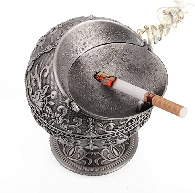 Metal Ashtray (Silver)