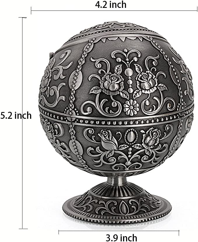Metal Ashtray (Silver)