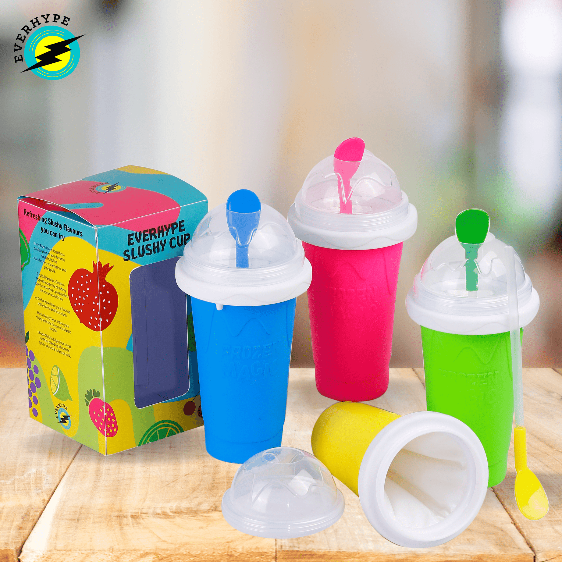 Neha's Frozen Flex Slushy Maker Cup (Green)