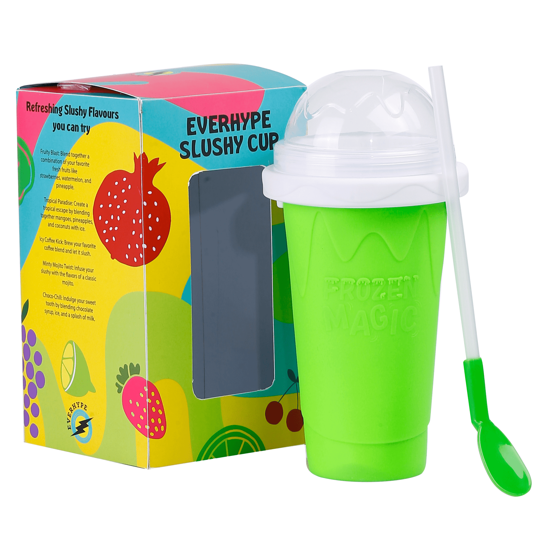 Neha's Frozen Flex Slushy Maker Cup (Green)