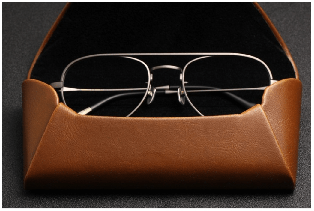 Sunglass Case Brown